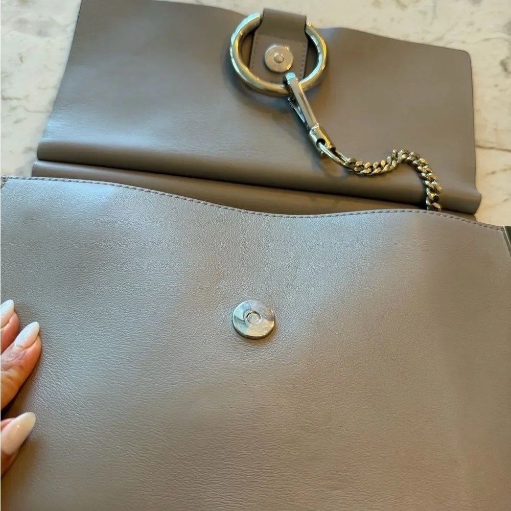 Chloe Leather and Suede Shoulder or Crossbody Handbag